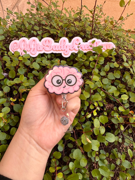 Nerdy Brain Badge Reel