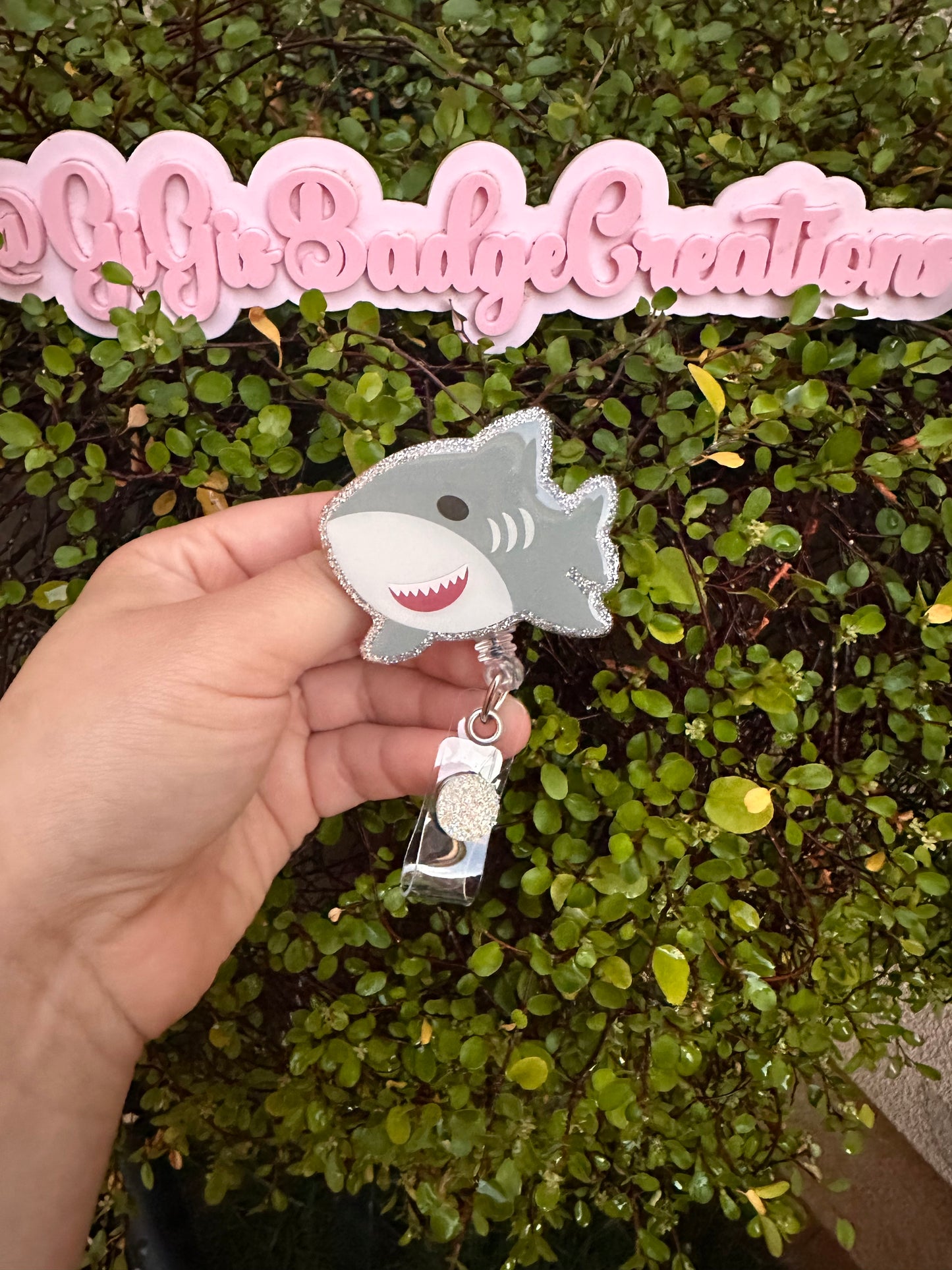 Shark Badge Reel