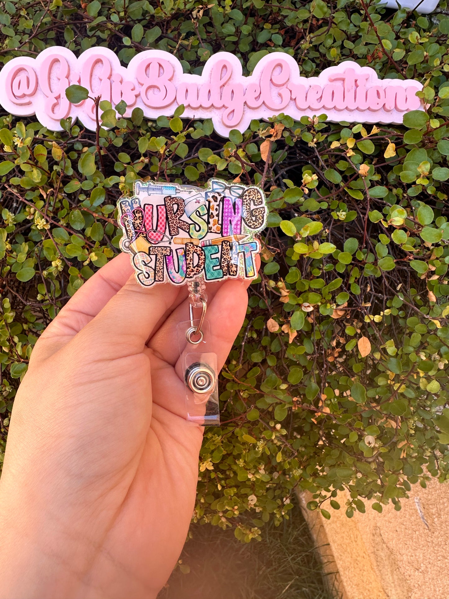 Nursing Student Badge Reel