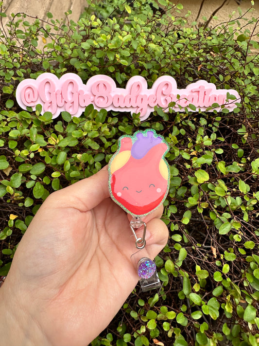 Heart Badge Reel