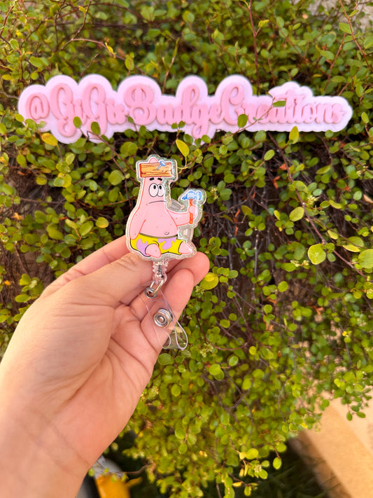 Patrick with Hammer Badge Reel
