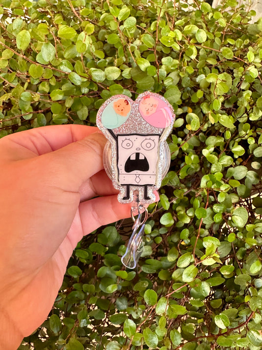Baby Me Hoy Minoy Badge Reel